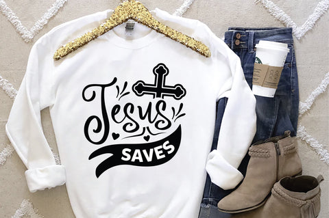 Jesus Saves SVG SVG Creativeart88 