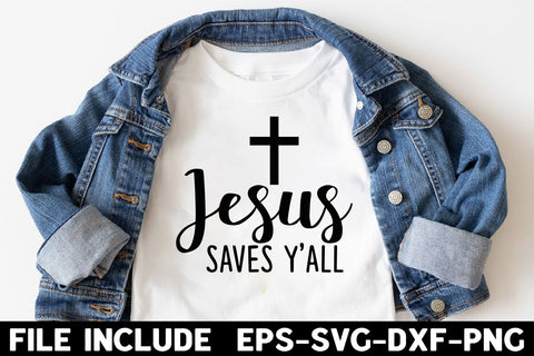 Jesus Saves Y'all SVG Rupkotha 