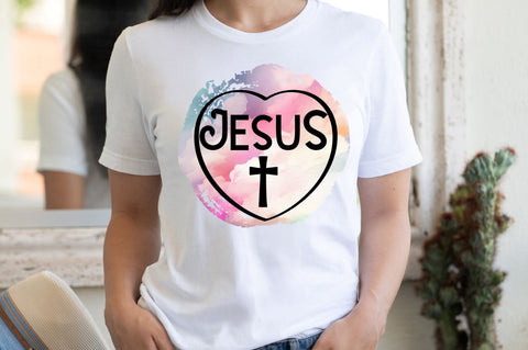 Jesus Sublimation PNG Sublimation Regulrcrative 