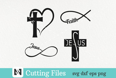 Jesus Svg Bundle, Faith Svg, Jesus Symbol Svg, Christian Svg SVG Pinoyart Kreatib 