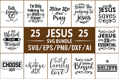 Jesus SVG Bundle SVG nirmal108roy 