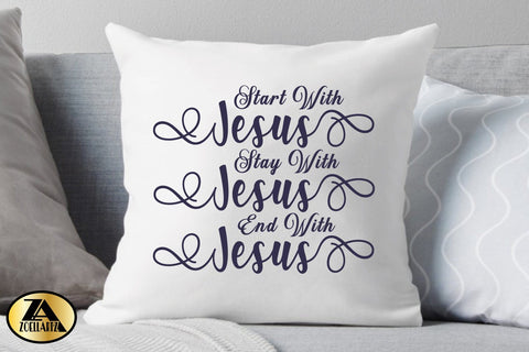 Jesus SVG PNG EPS DXF Christian SVG Bible Quote SVG Cut File SVG zoellartz 