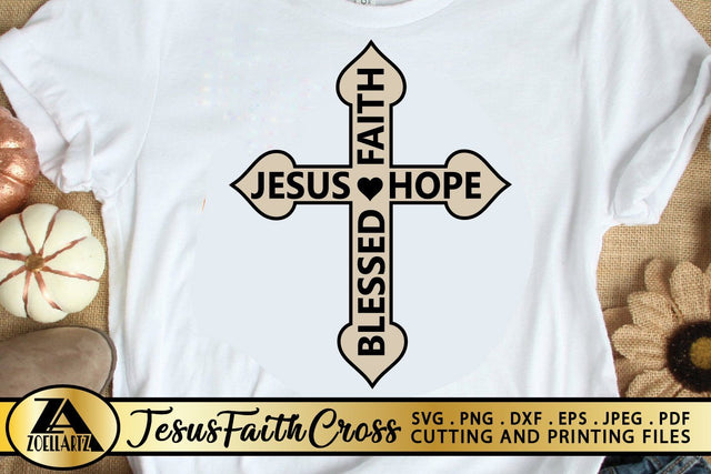 Jesus SVG PNG EPS DXF Faith SVG Blessed SVG Bible Quotes SVG SVG zoellartz 