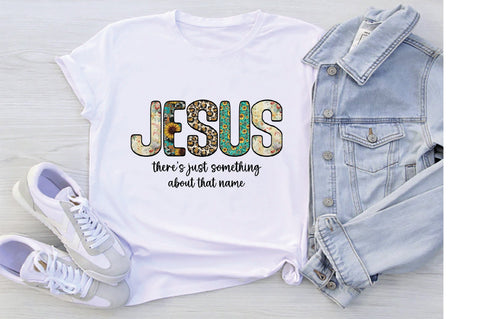 Jesus There's Just Something About That Name Digital Pattern Creativeart88 