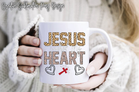 Jesus Touched My Heart Sublimation Creativeart88 
