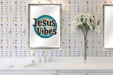 Jesus Vibes Christian Sublimation Sublimation Jagonath Roy 