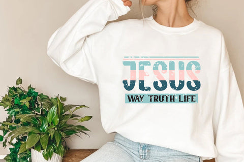 Jesus Way Truth Life Christian Sublimation Sublimation Jagonath Roy 