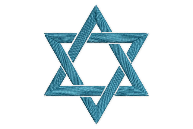 Jewish Star Embroidery Design. Star of David design Embroidery/Applique DESIGNS NextEmbroidery 