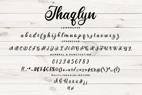 Jhaqlyn Modern Calligraphy Font Creatype Studio 