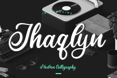 Jhaqlyn Modern Calligraphy Font Creatype Studio 