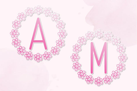 Jilly Monogram Font Masyafi Studio 