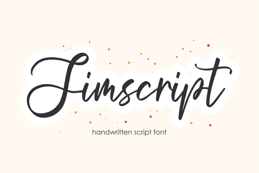 Jim Fancy Script Jimscript - So Fontsy