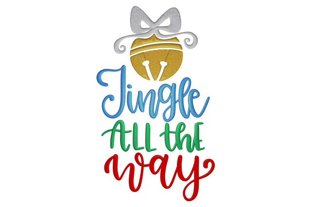 Jingle All the Way Embroidery/Applique DESIGNS embroidery-workshop 