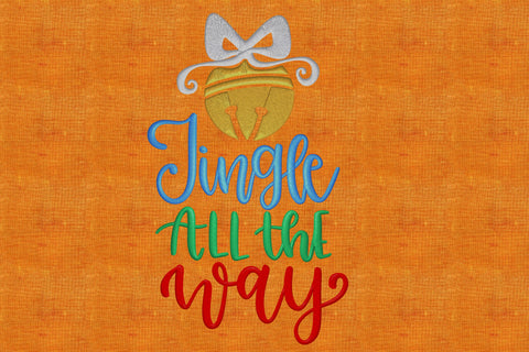Jingle All the Way Embroidery/Applique DESIGNS embroidery-workshop 