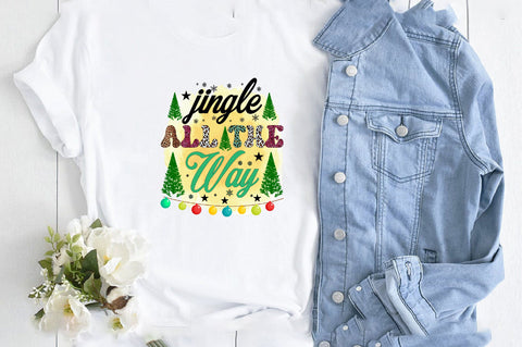 Jingle All the Way Sublimation SVGArt 