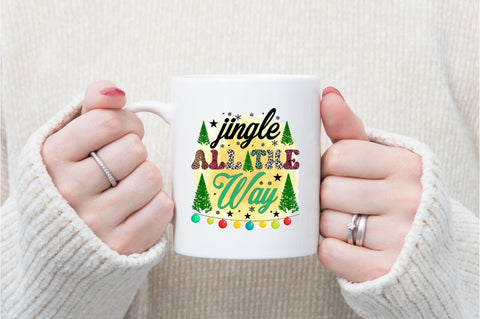Jingle All the Way Sublimation SVGArt 