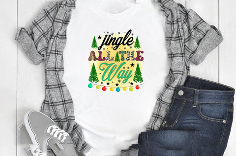 Jingle All the Way Sublimation SVGArt 