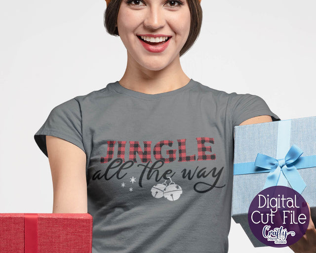 Jingle All The Way Svg - Christmas -Jingle Bells Svg SVG Crafty Mama Studios 