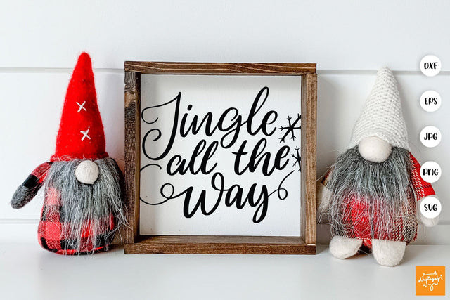 Jingle All The Way SVG Christmas Quotes SVG dapiyupi store 