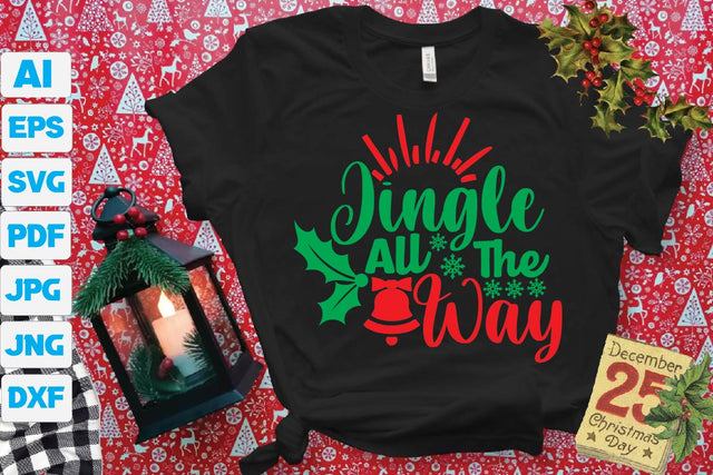 Jingle all the way SVG Craftlabsvg24 