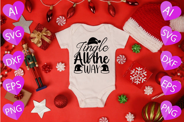 Jingle All the Way SVG CraftlabSvg29 