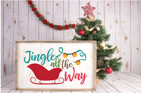 Jingle all the Way SVG Cut File - Christmas SVG SVG Old Market 