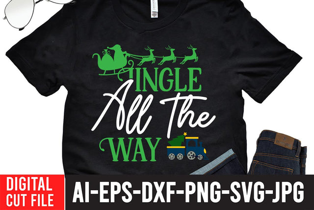 Jingle All the Way SVG Design SVG BlackCatsMedia 