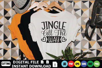 Jingle All The Way SVG Shahin alam 