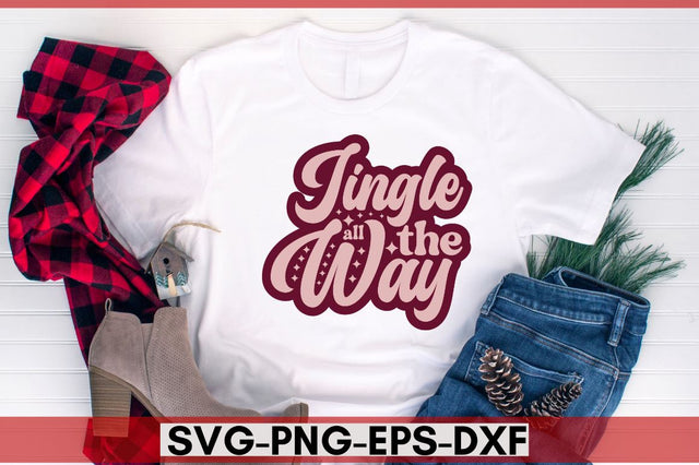 Jingle all the way SVG SVG DESIGNISTIC 