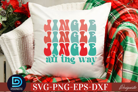 Jingle all the way SVG SVG DESIGNISTIC 