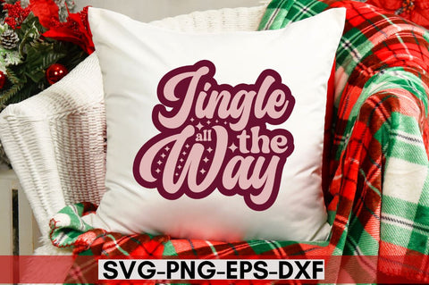 Jingle all the way SVG SVG DESIGNISTIC 