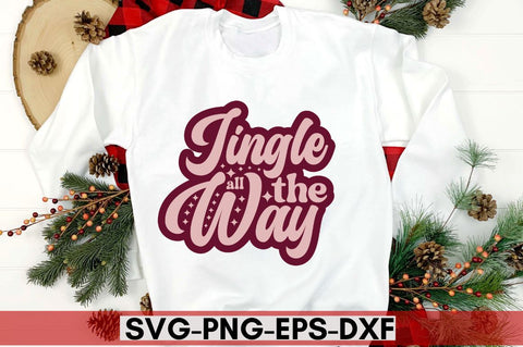 Jingle all the way SVG SVG DESIGNISTIC 