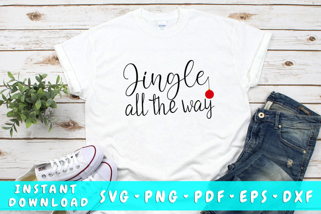 Jingle All The Way SVG SVG HappyDesignStudio 