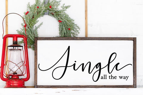 Jingle All The Way SVG SVG So Fontsy Design Shop 