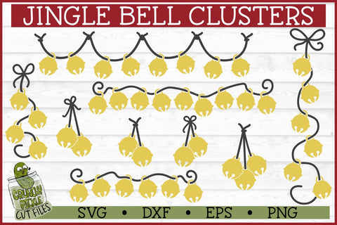 Jingle Bell Clusters SVG File SVG Crunchy Pickle 
