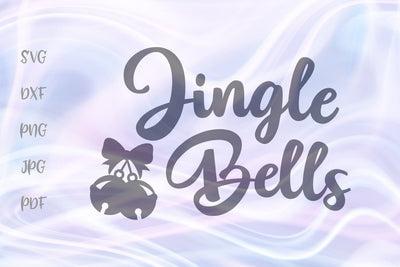 Jingle Bells Christmas Song SVG, PNG, DXF, PDF, JPG SVG Digitals by Hanna 