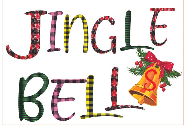 Jingle bells png, sublimation grphics, clipart Sublimation sublimationhappy 