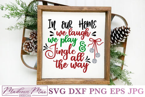 Jingle Bells Svg, Christmas SVG, Christmas Quote SVG Madison Mae Designs 