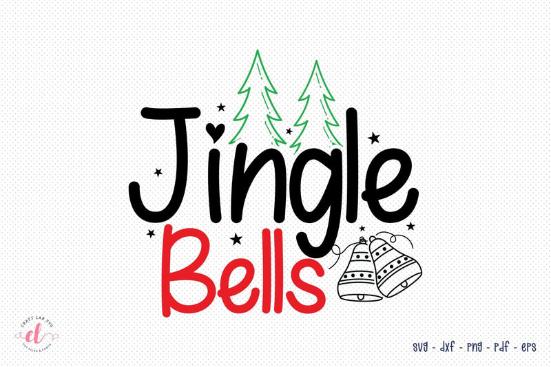 Jingle Bells SVG Cut File, Christmas SVG SVG CraftLabSVG 