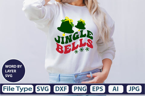 Jingle Bells SVG Cut File SVG DesignPlante 503 