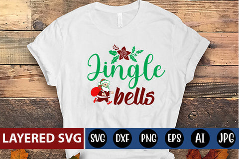 jingle bells SVG cute file SVG Blessedprint 