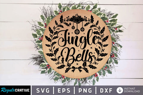 Jingle bells SVG Design SVG Regulrcrative 