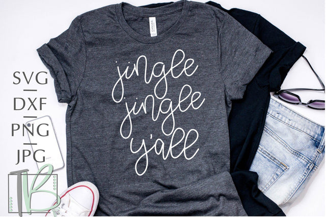 Jingle Jingle Y'all SVG SVG TB Designs 