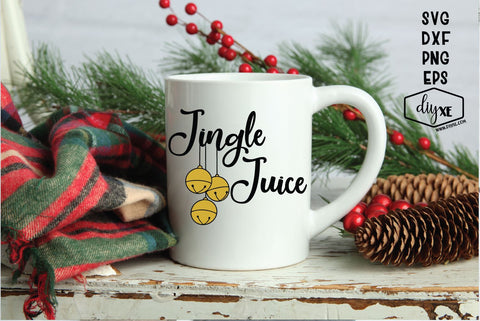 Jingle Juice Bundle - A Collection Of Christmas SVGs SVG DIYxe Designs
