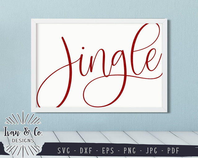 Jingle SVG Files | Holidays | Christmas | Winter SVG (856819513) SVG Ivan & Co. Designs 
