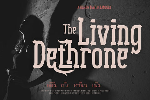 Jinkel | Retro Condensed Font Font twinletter 