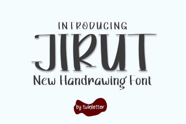 Jirut Font twinletter 