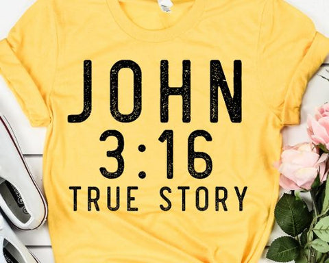 John 3 16 SVG - Bible Verse SVG She Shed Craft Store 