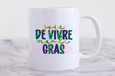 joie De Vivre Mardi Gras Sublimation Sublimation SVGista 