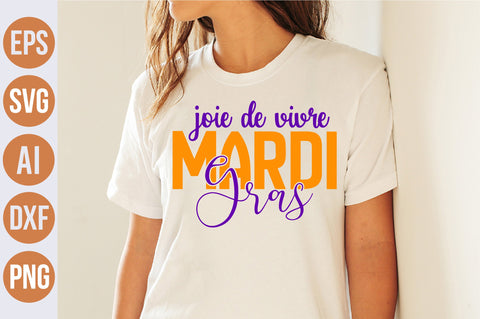 Joie De Vivre Mardi Gras svg SVG nirmal108roy 